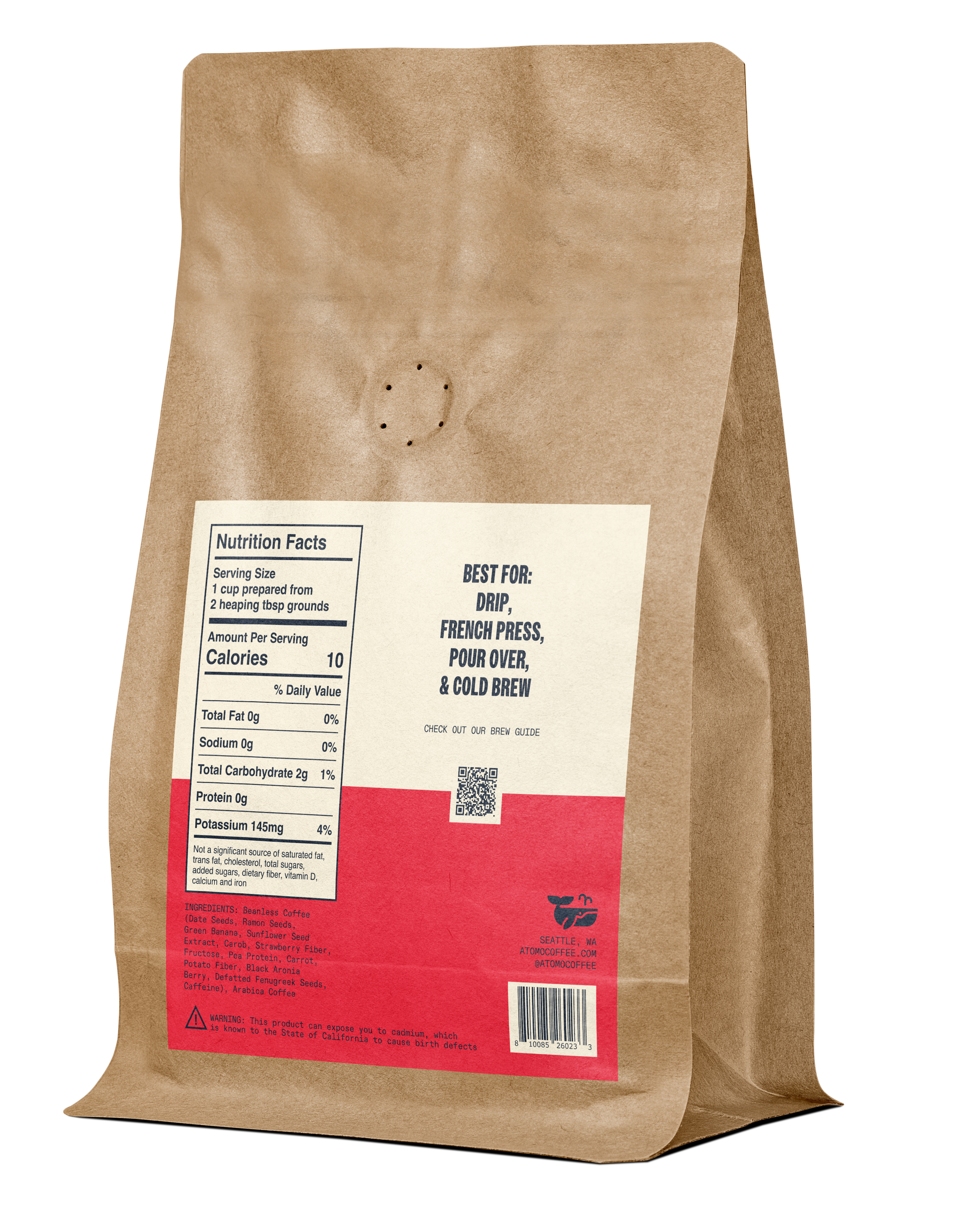 Atomo 50:50 Drip - Medium Roast Grounds