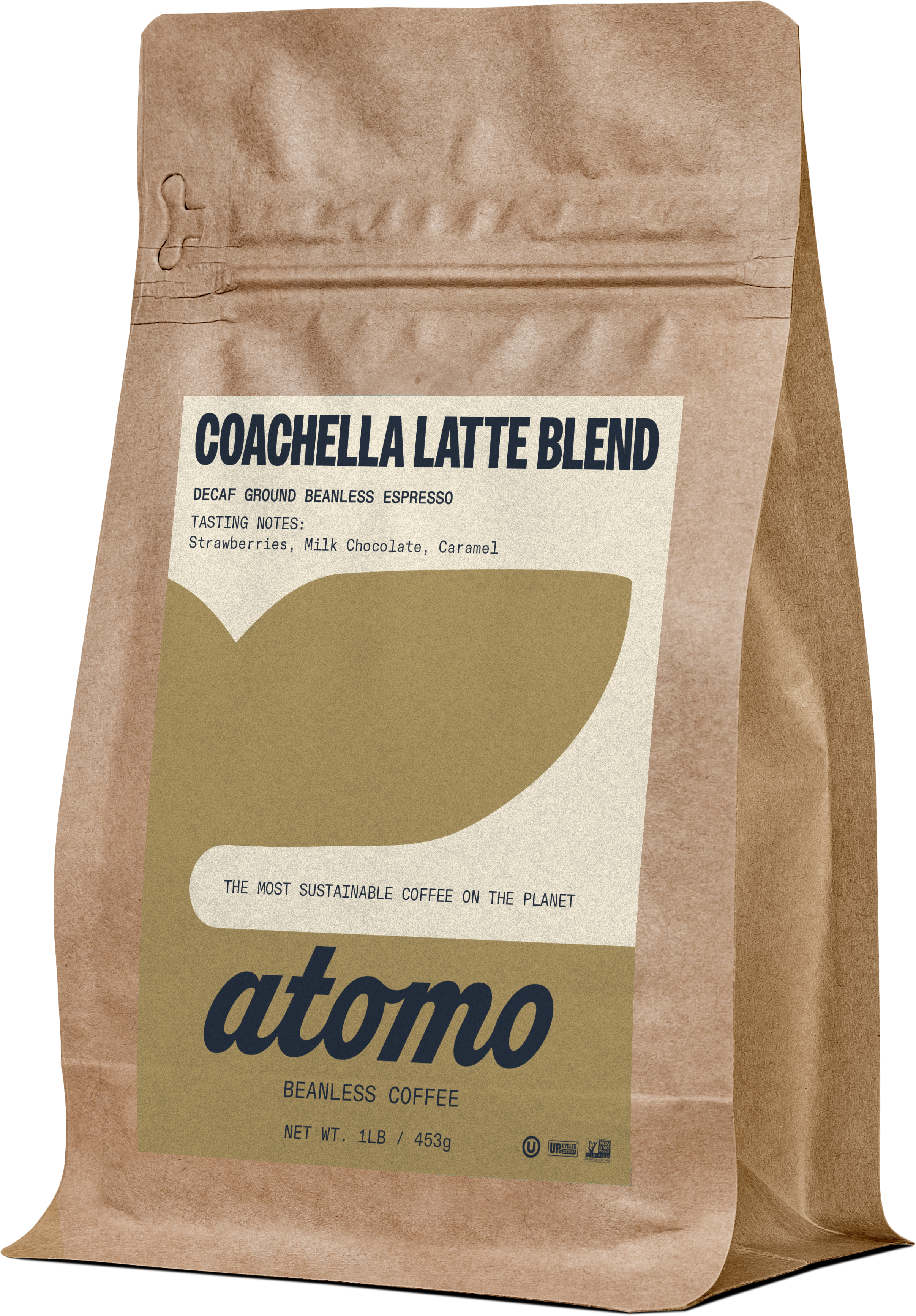 Espresso Grounds - Decaf Coachella Latte Blend - 1LB